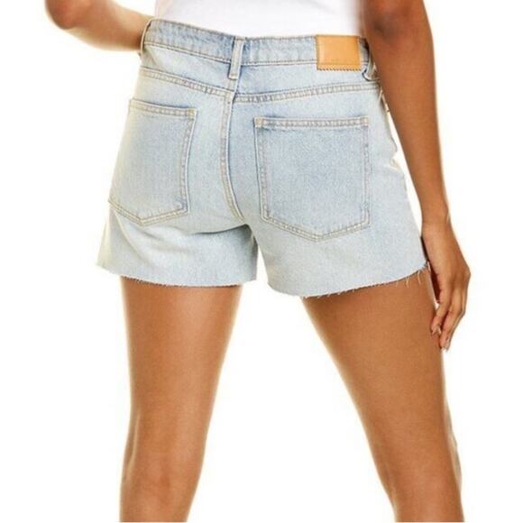 Alec Les Filles Deconstructed Denim Shorts Size 29 - Picture 2 of 6